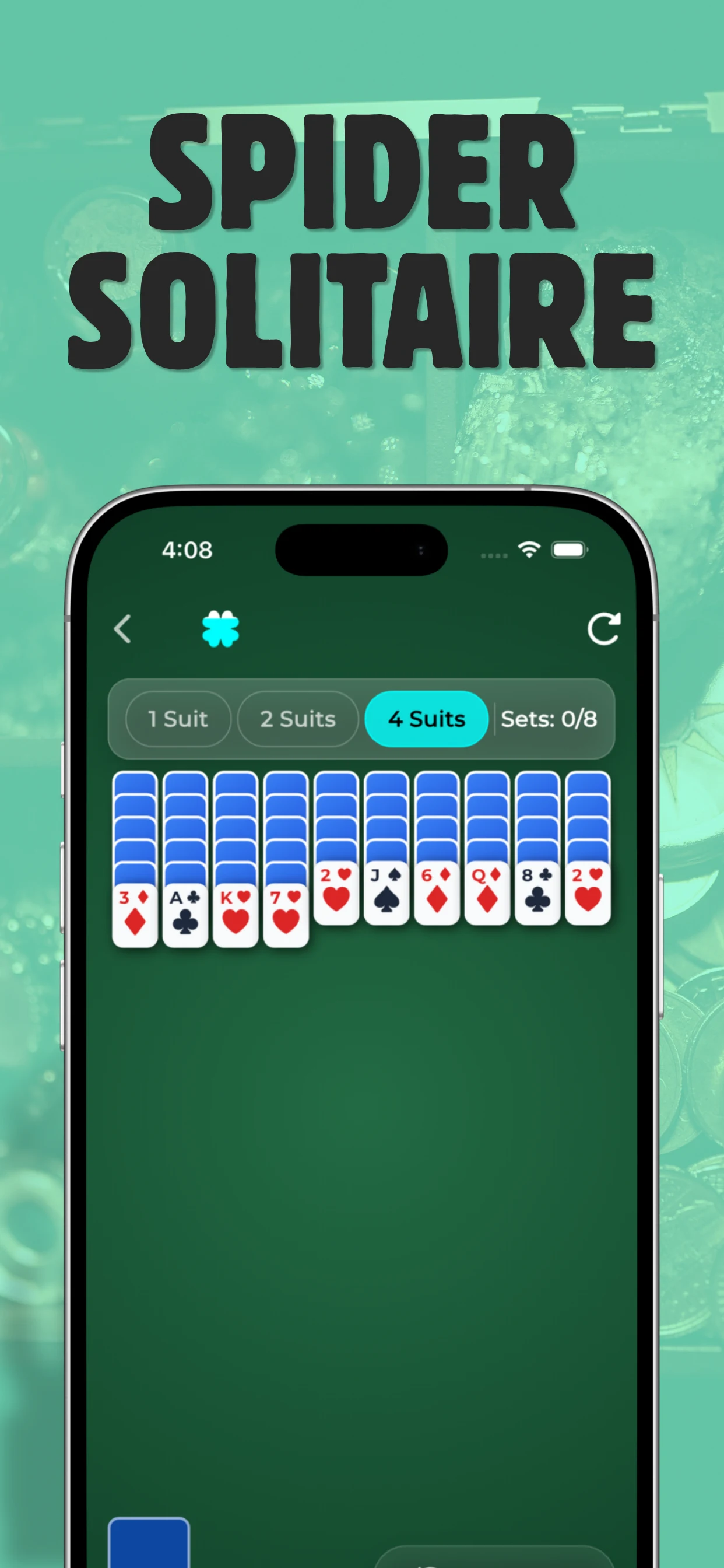 Neon Solitaire: Card Games screenshot