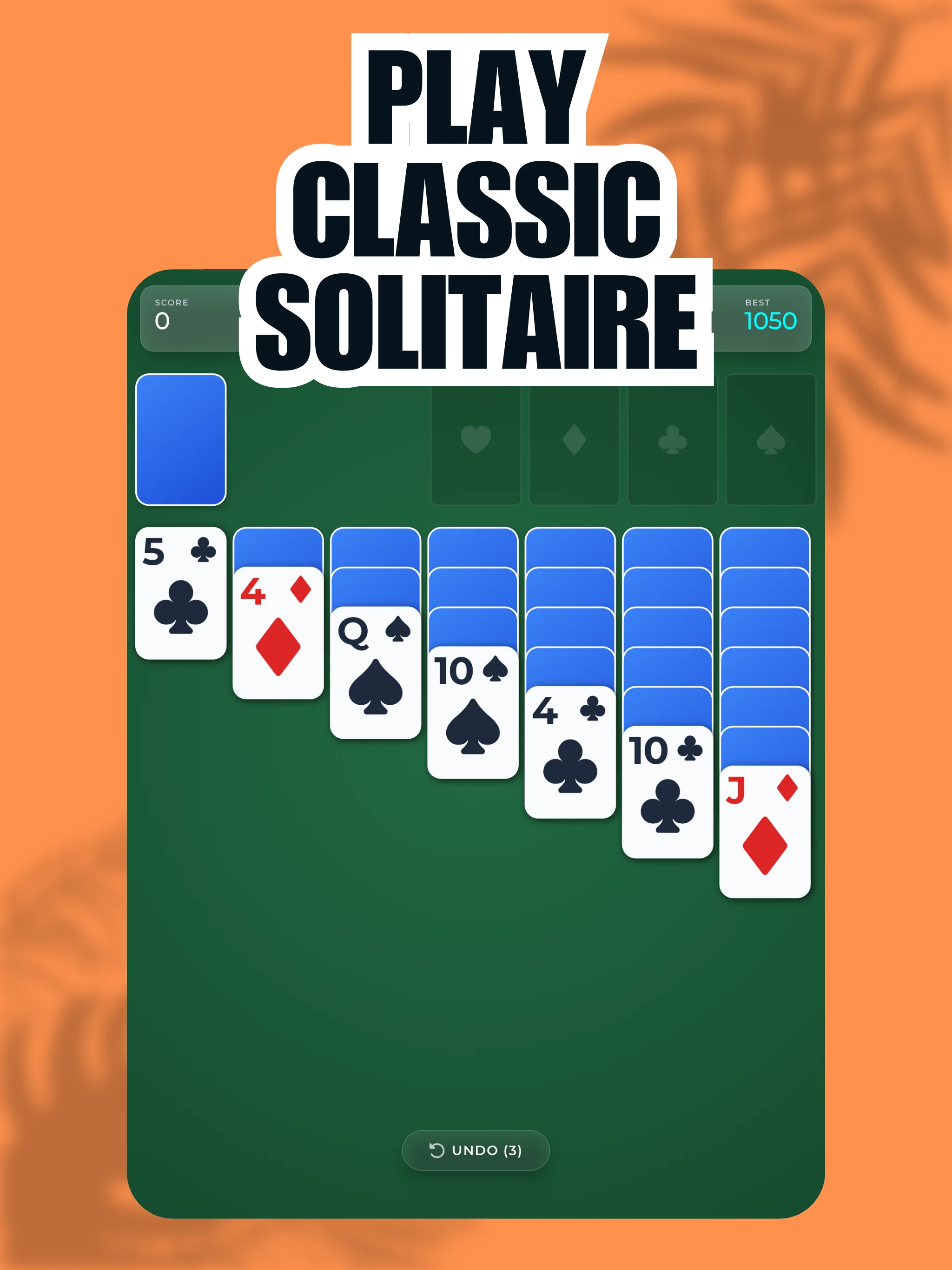 Neon Solitaire: Card Games screenshot