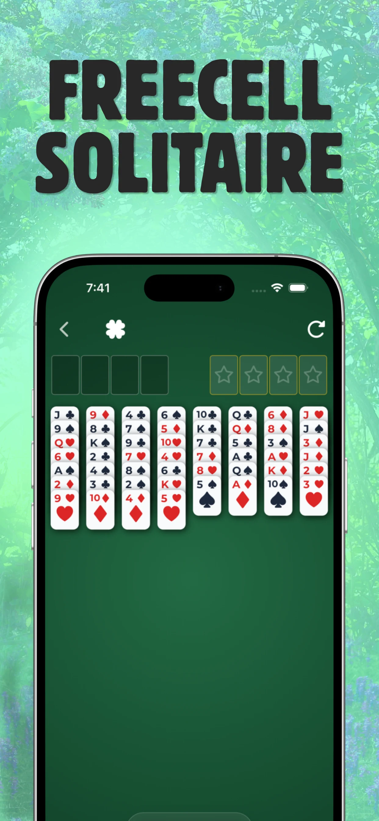 Neon Solitaire: Card Games screenshot