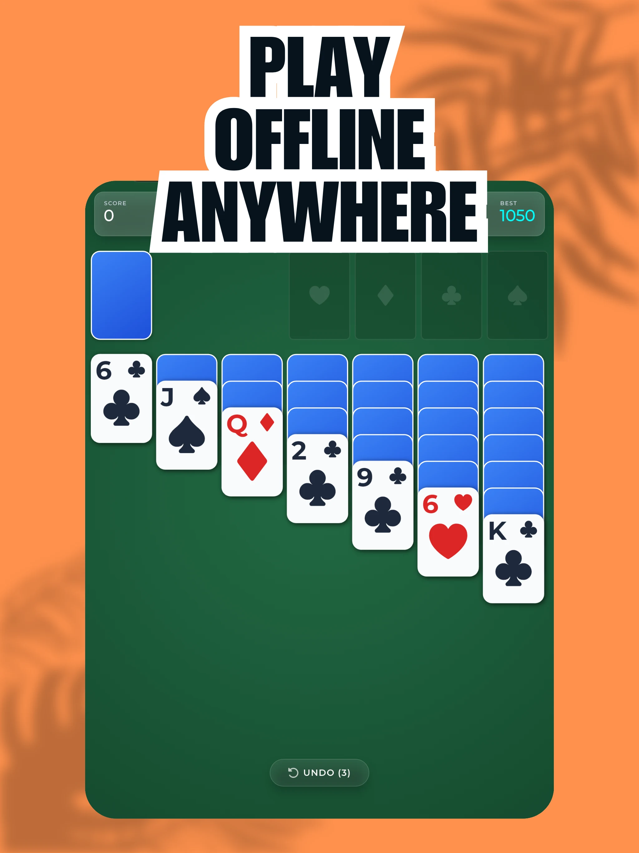 Neon Solitaire: Card Games screenshot